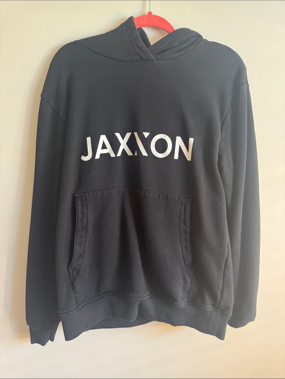JAXXON Black Logo Pullover Hoodie